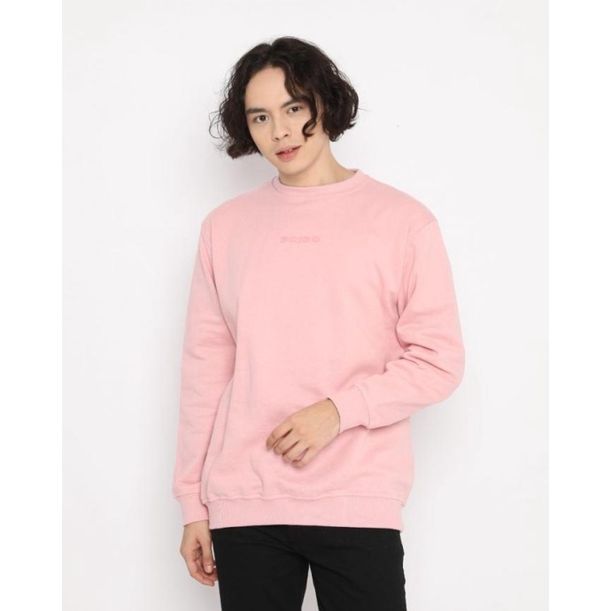 Outerwear Unisex Erigo Sweatshirt Hara Fleece Pink