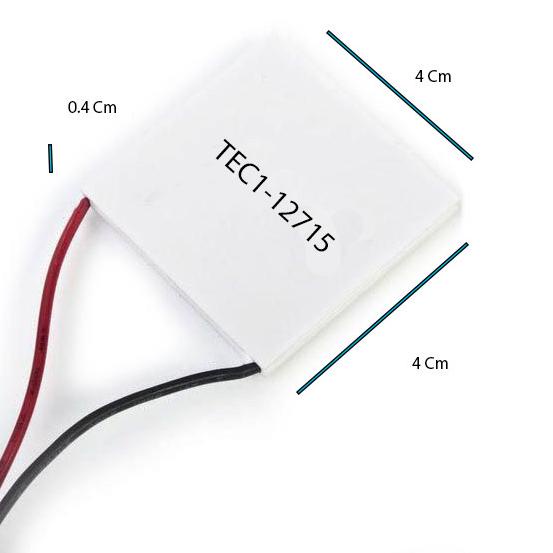 TEC1-12715 Peltier Thermoelectric TEC 12V 15A TEC1 12715 Pendingin