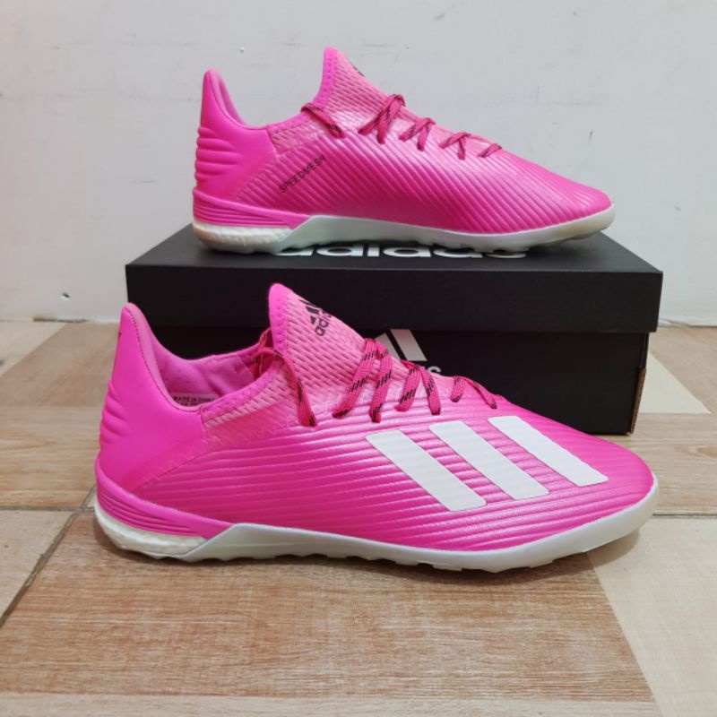 SEPATU BOLA ADIDAS X19.1 PINK TF-SEPATU BOLA ADIDAS-SOCCER