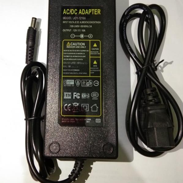 adaptor 12v 10A AC to DC