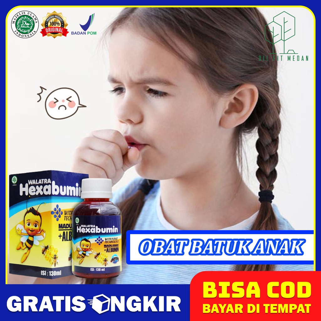 Jual Hexabumin Vitamin Anak Madu Original Obat Batuk Anak Penumbuh Gigi