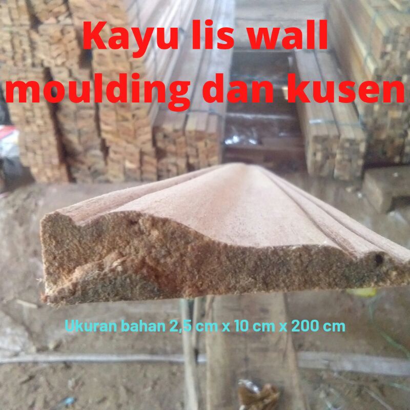 kayu lis wall moulding dan lis kusen