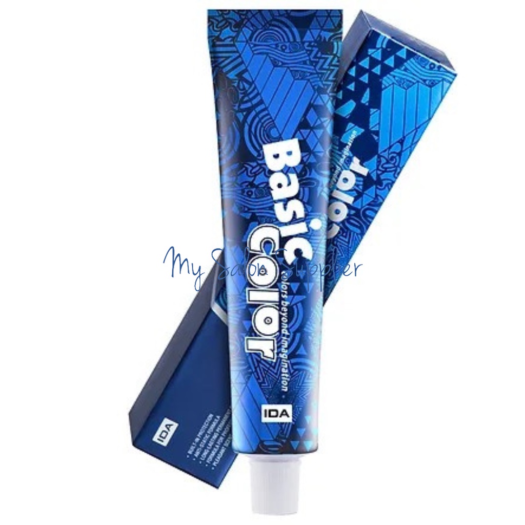 1 Set Basic Cat Rambut 85ml + Oxidant 100ml