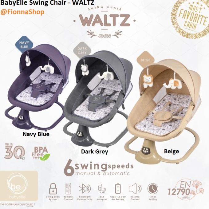 Bouncer Swing Baby Elle Babyelle Waltz / Ayunan Bayi Otomatis Elektrik
