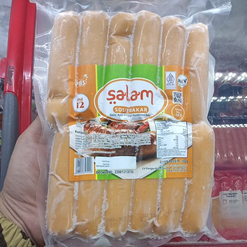 Salam Sosis Bakar Isi 12pcs 500g