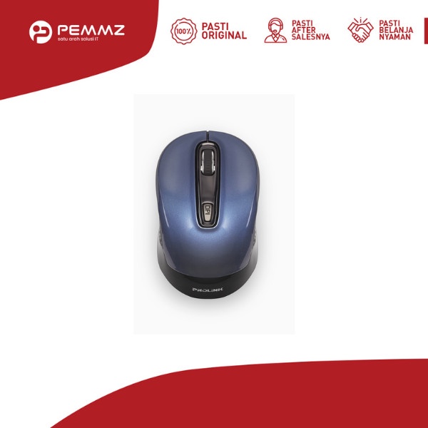 Prolink PMW6008 Mouse Nirkabel Optik Biru