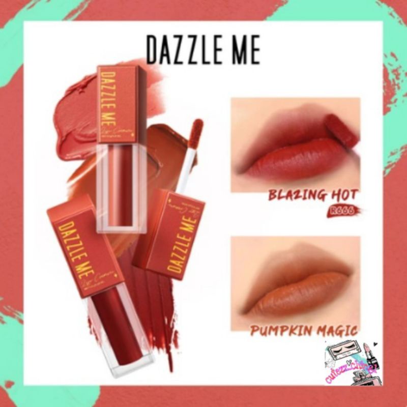 ☃️Cutezz_Ching1☃️Dazzle Me Mousse Lip Cream | Silky Lipstik Moisturizing Lip Care Reduce Lip Wrinkles BPOM