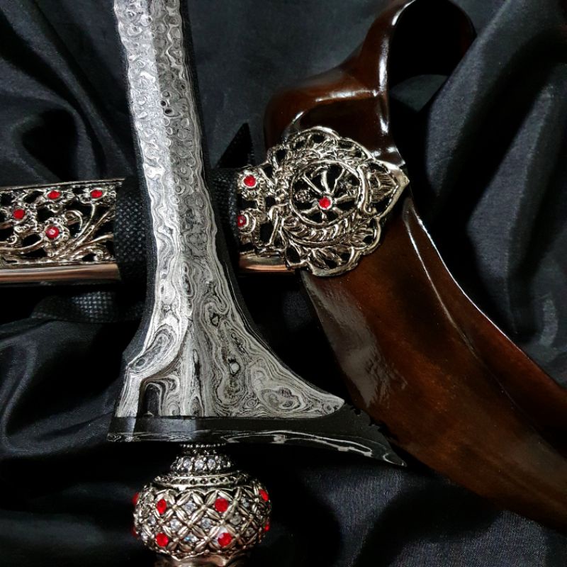 Keris Jalak Ngore Pb Pamor  Merutu Sewu