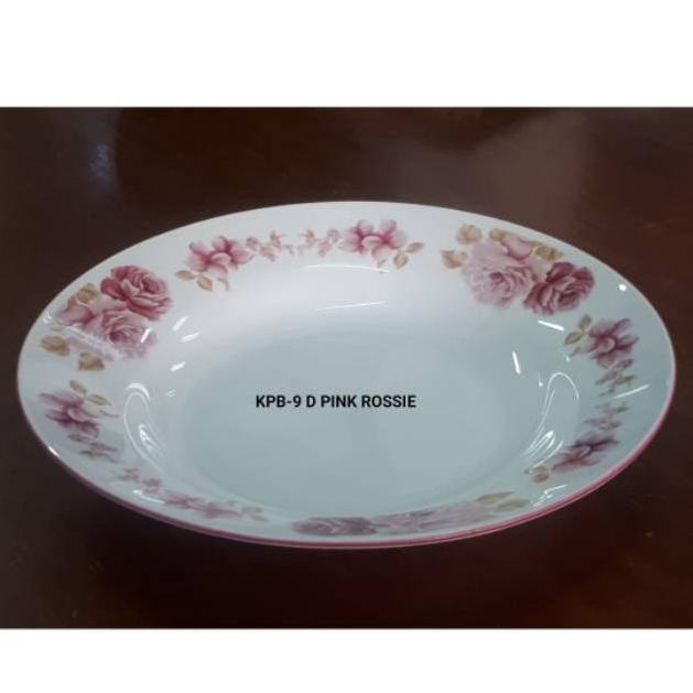 Segera Dapatkan Piring Keramik motif bunga (1/2 lusin) Terbaik