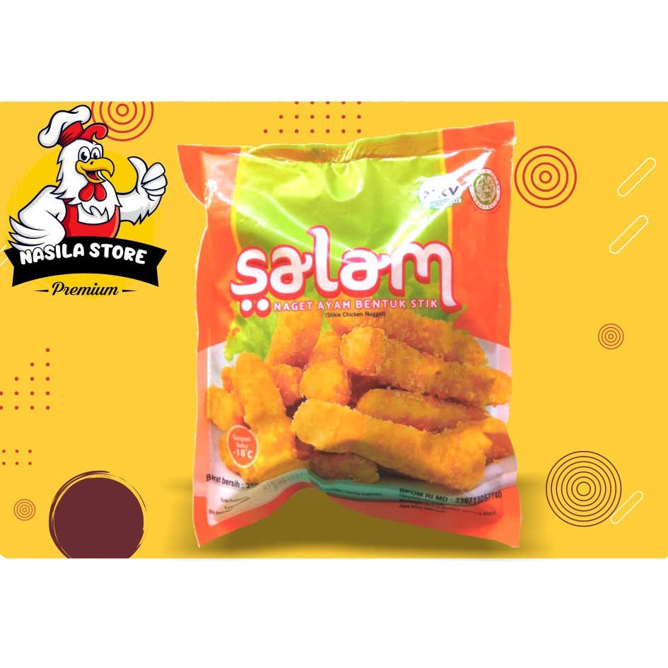 

Salam Nugget Stick Ayam 500Gr