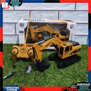 MAINAN RC TRUCK BEKO EXCAVATOR 360 DEGREE TRUCK KONSTRUKSI REMOTE CONTROL PAKAI BATERAI CAS