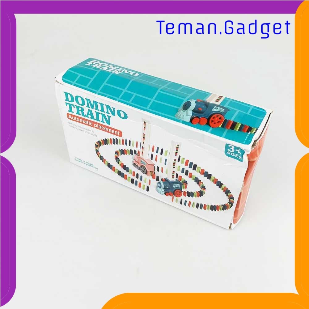 TG-MAN HISUFO Mainan Kereta Balok Domino Electric Domino Train - KT-342