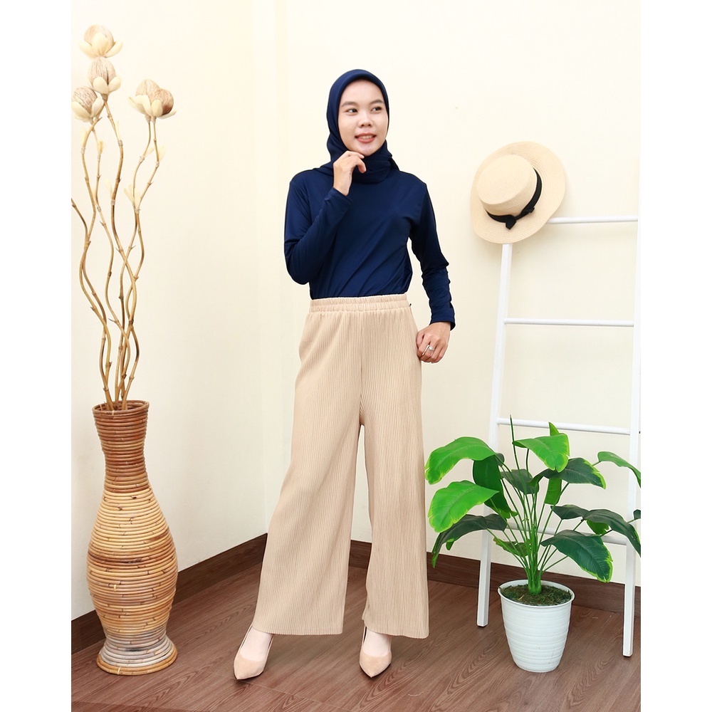 Manset Spandek Turtle Neck Lengan Panjang by Hijab Mamah icis