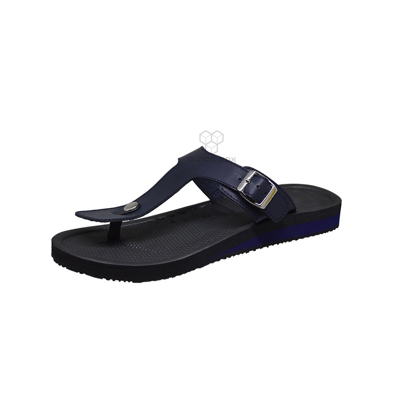 Sandal Jepit Pria Jumbo Empuk / Sendal japit Ukuram Besar Ringan / Sandal Jepit Oversize 45 46 47 48 49 PREMIUM - THREE BOX