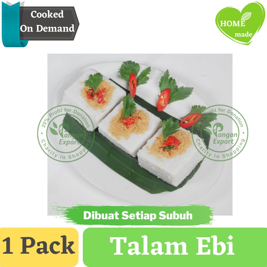 

Talam Ebi , Kue Talam Ebi Homemade , Jajanan Tradisional , Kue Basah