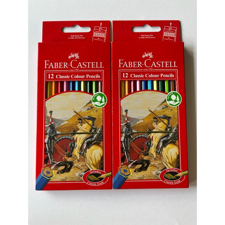 

PENSIL WARNA FABER CASTELL 12 WARNA COLOURS