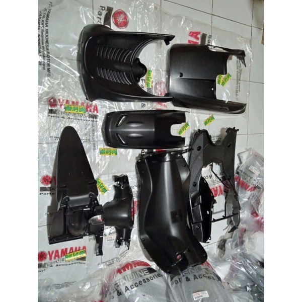 Jual Cover Body Kasar Yamaha Mio Sporty Fullset Body Kasar Yamaha Mio Lama Komplit Dek Paru Dan