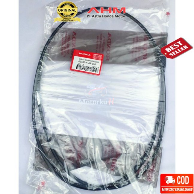 KABEL REM BELAKANG HONDA BEAT 43450KVB930