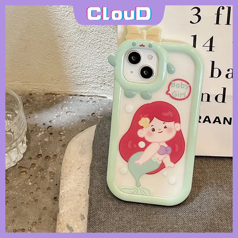 Kartun Lucu Princess Case Realme C33 C35 C21Y C15 C31 C25s C21 C25Y C3 C2 C25 C20A C30 C12 C17 9 9Pro+8 8i 8Pro 5i 6i 7i 7 5 9i 5s C11 C20 3D Bow Little Monster Lensa Sarung