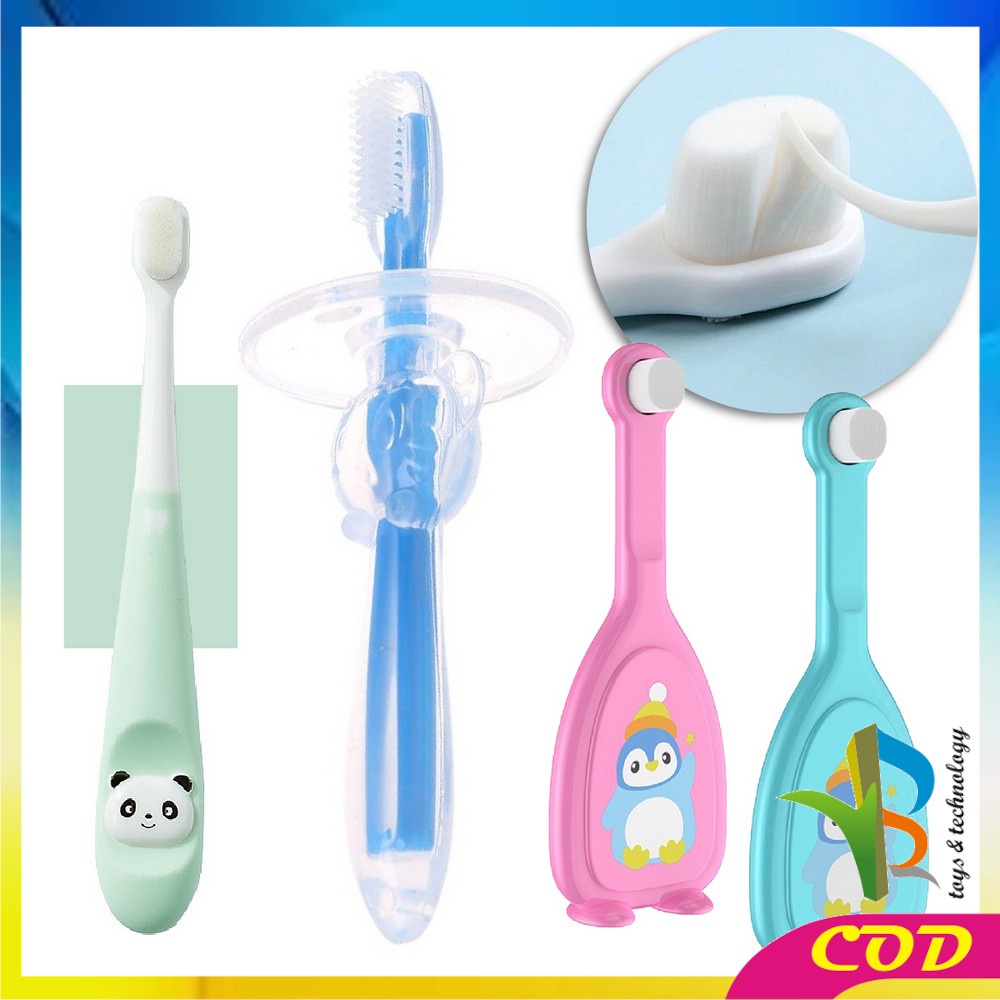 RB-C346 C347 Sikat Gigi Bayi Silikon Baby Training Tooth Brush / Pembersih Mulut Bayi / Sikat Gigi Anak Lembut