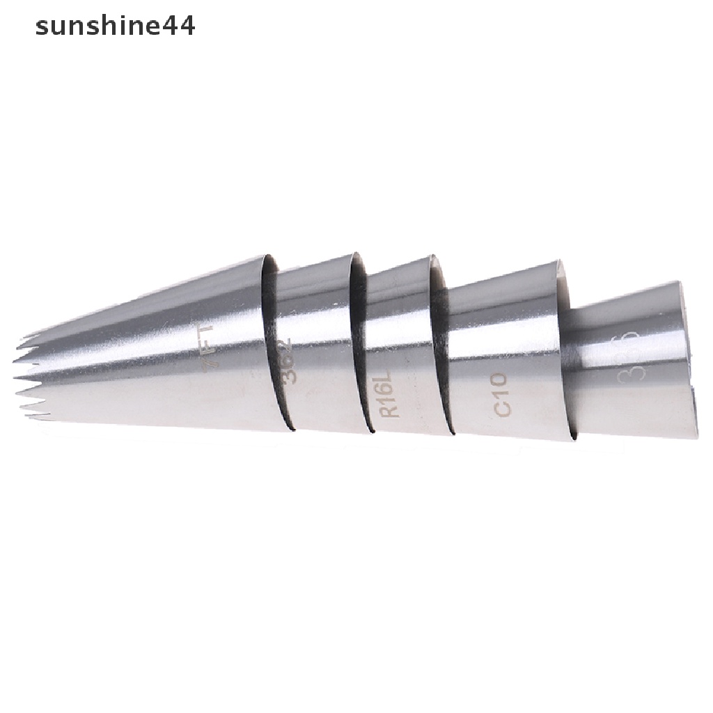 Sunshine 5PCs Spuit Piping Icing Ukuran Besar Untuk Dekorasi Cupcake