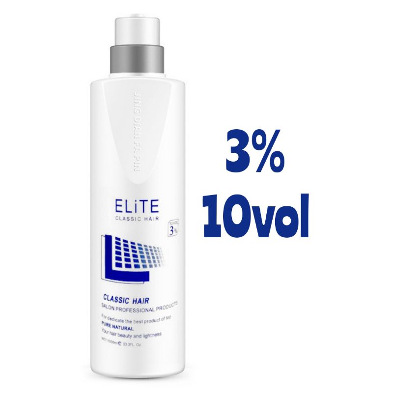 ELITE Clasic Hair colormax Developer oxydant Peroxide 1000ml hair color keratin campuran cat &amp; bleaching elit