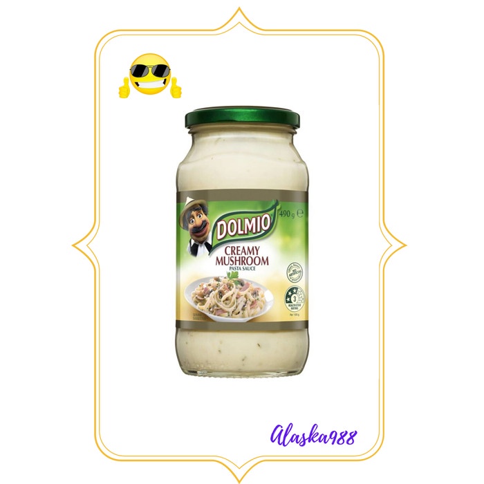 

DOLMIO CREAMY MUSHROOM PASTA SAUCE 490 GRAM