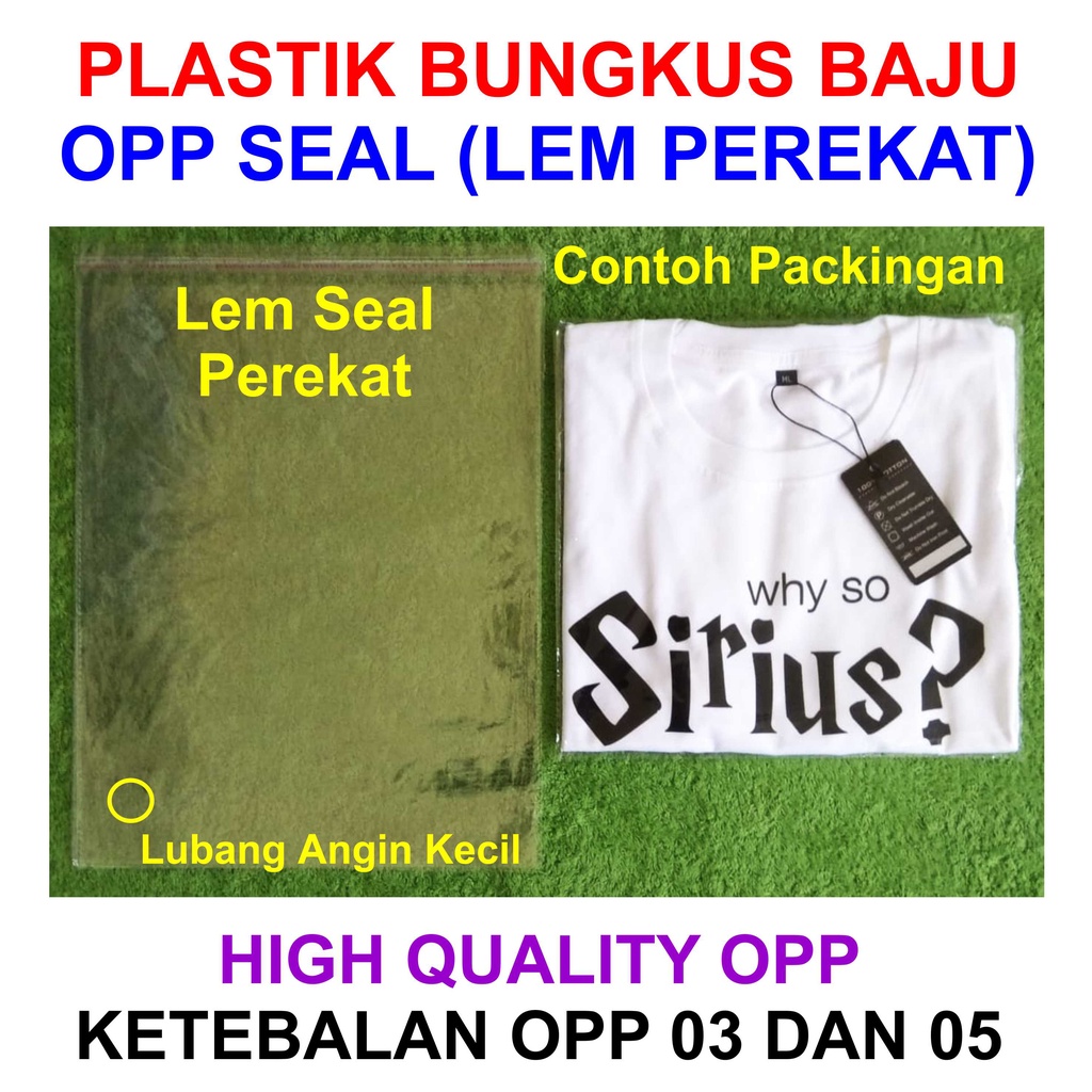 OPP TEBAL 05 / PLASTIK OPP TEBAL 05 / PLASTIK PACKING TEBAL 05