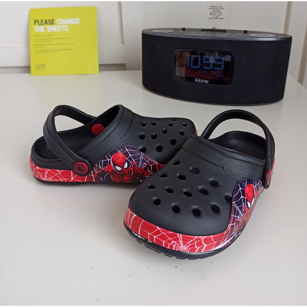 Sandal anak SPIDERS Flat soft non LED Import Product Size 24 - 29