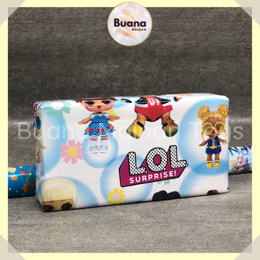 BUANA MAINAN BUNGKUS KERTAS KADO GIFT WRAP