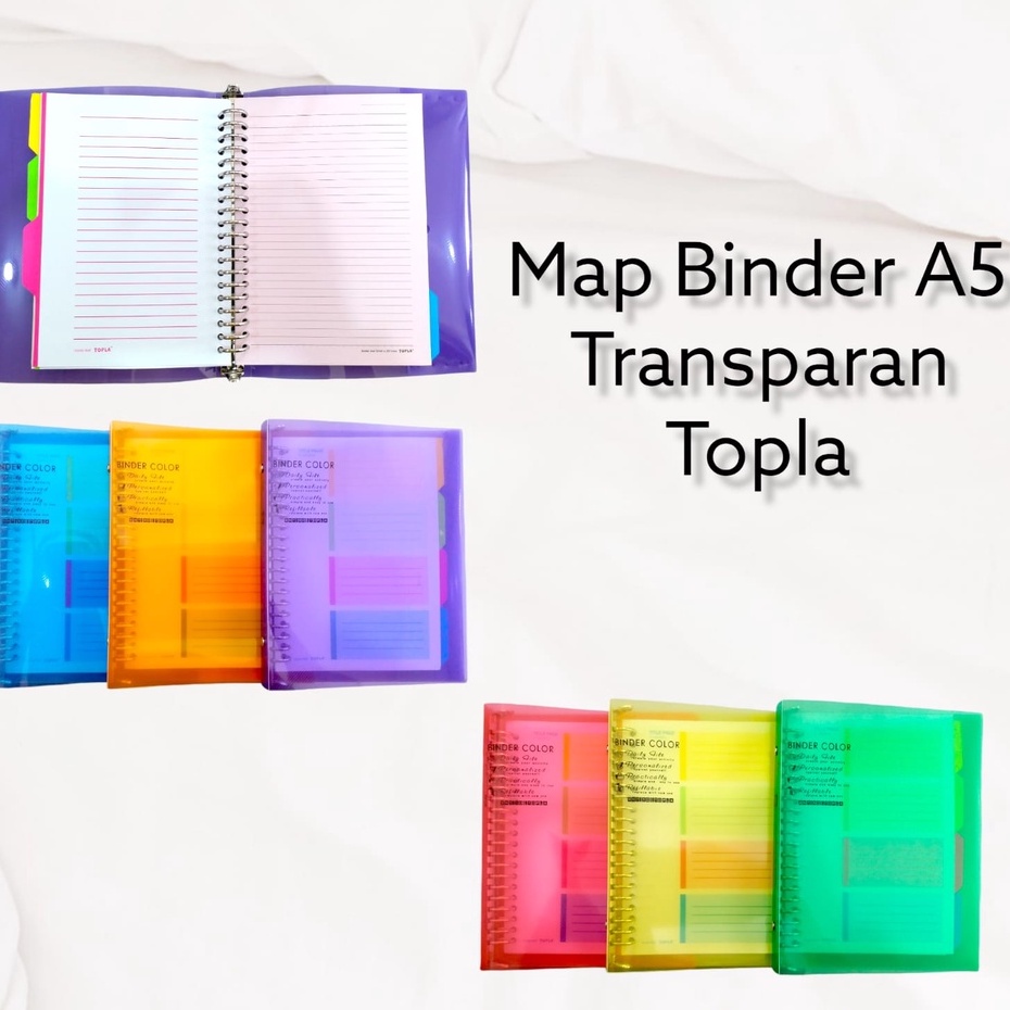 

Binder/Map Binder Transparan