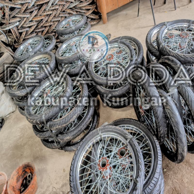 Roda Gerobak Jari" ring 17