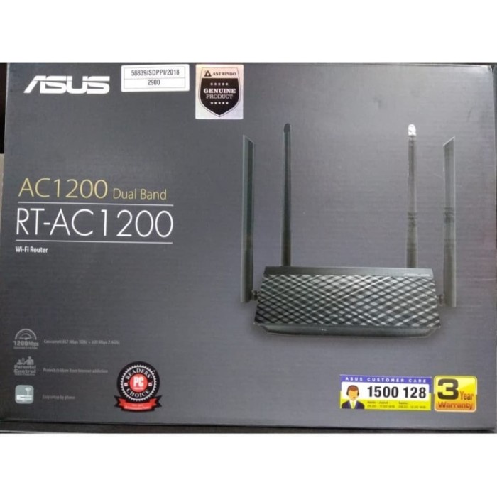 Asus Rt-Ac1200, Ac1200, Router Wifi, Wireless Router #Original