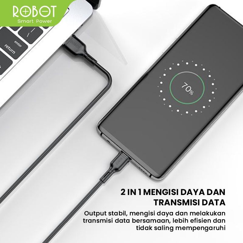 Kabel data Micro USB 2A Original Robot RBM100