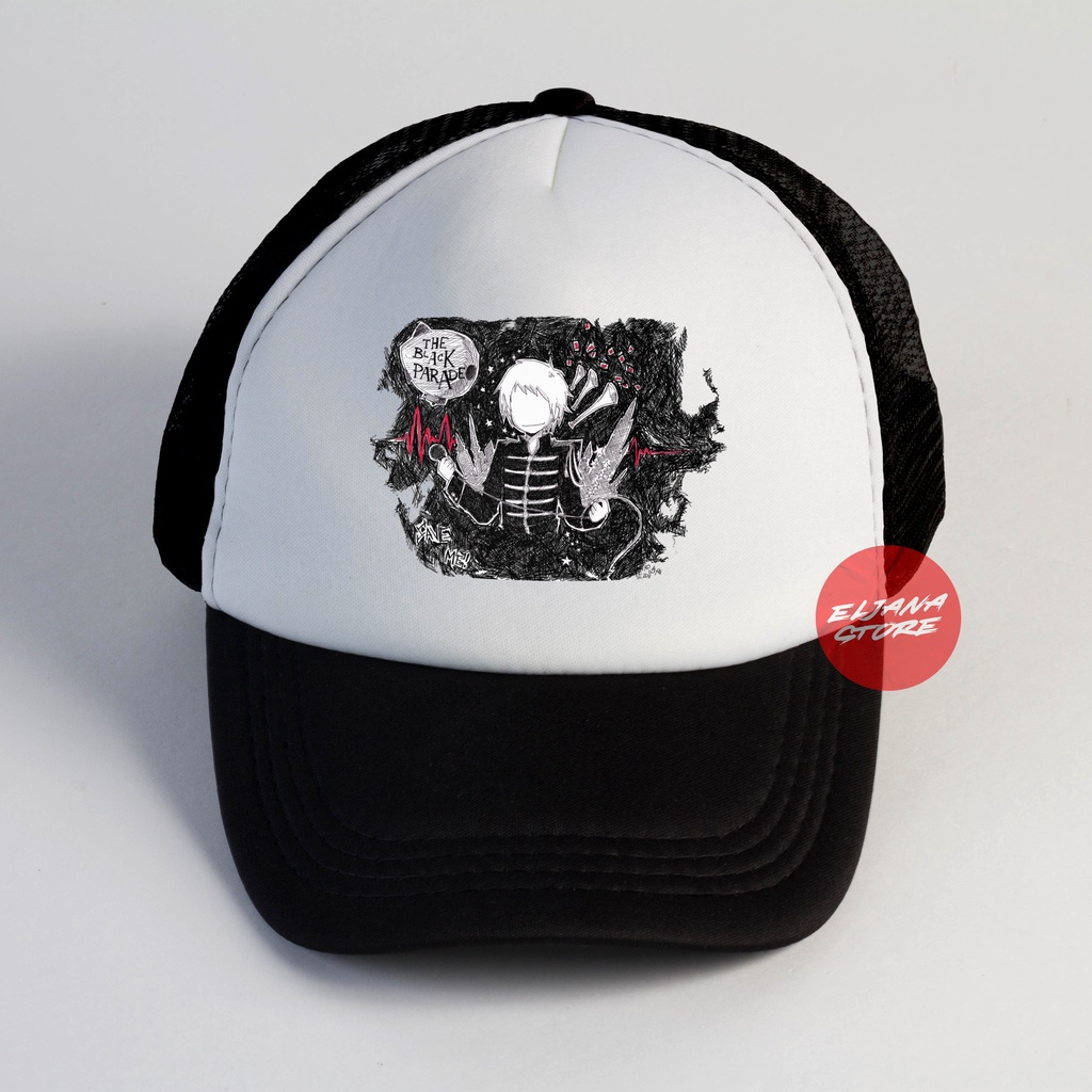 Topi Trucker / Topi Band / Topi Baseball / Trucker Hat / Topi Jaring Distro / Topi Premium / Topi Sablon/ Topi Custom / Elcustom