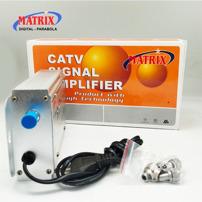 BOOSTER MATRIX CATV SIGNAL AMPLIFIER MODEL B-303 3 WAY