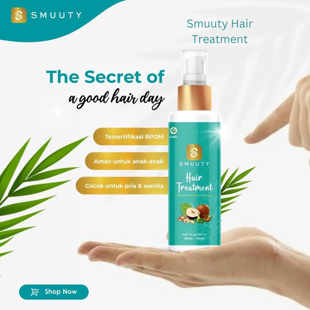 Smuuty Hair Treatment Gratis Logam Mulia Emas Murni