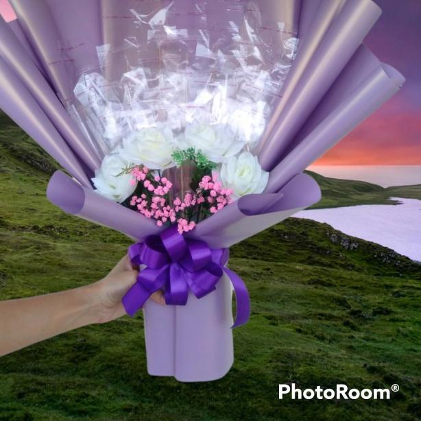 kerangka buket uang, buket uang, buket money, bouquet uang, buket - 20 Lembar