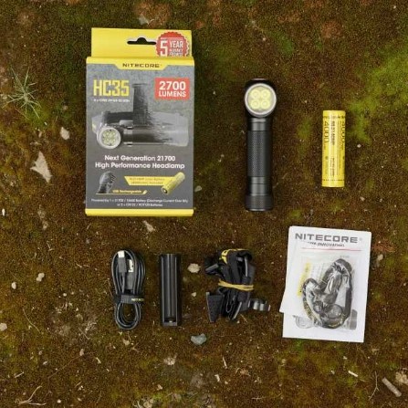 Senter Camping Headlamp Nitecore Hc35