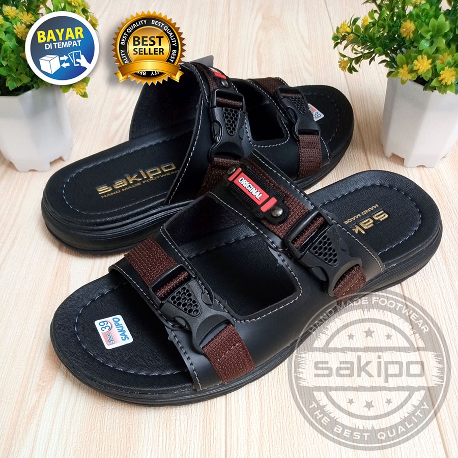 PROMO AKHIR TAHUN 12.12 !! SANDAL PRIA DEWASA BAN 2 / SANDAL GUNUNG PRIA REMAJA KEKINIAN / SANDAL DISTRO TERBARU NYAMAN DI KAKI / SANDAL TRENDI PRIA REMAJA DEWASA / SAKIPO