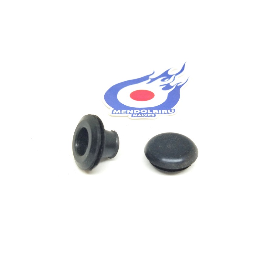 Karet Penutup Lubang baut setelan angin Karbu Vespa Danmotor