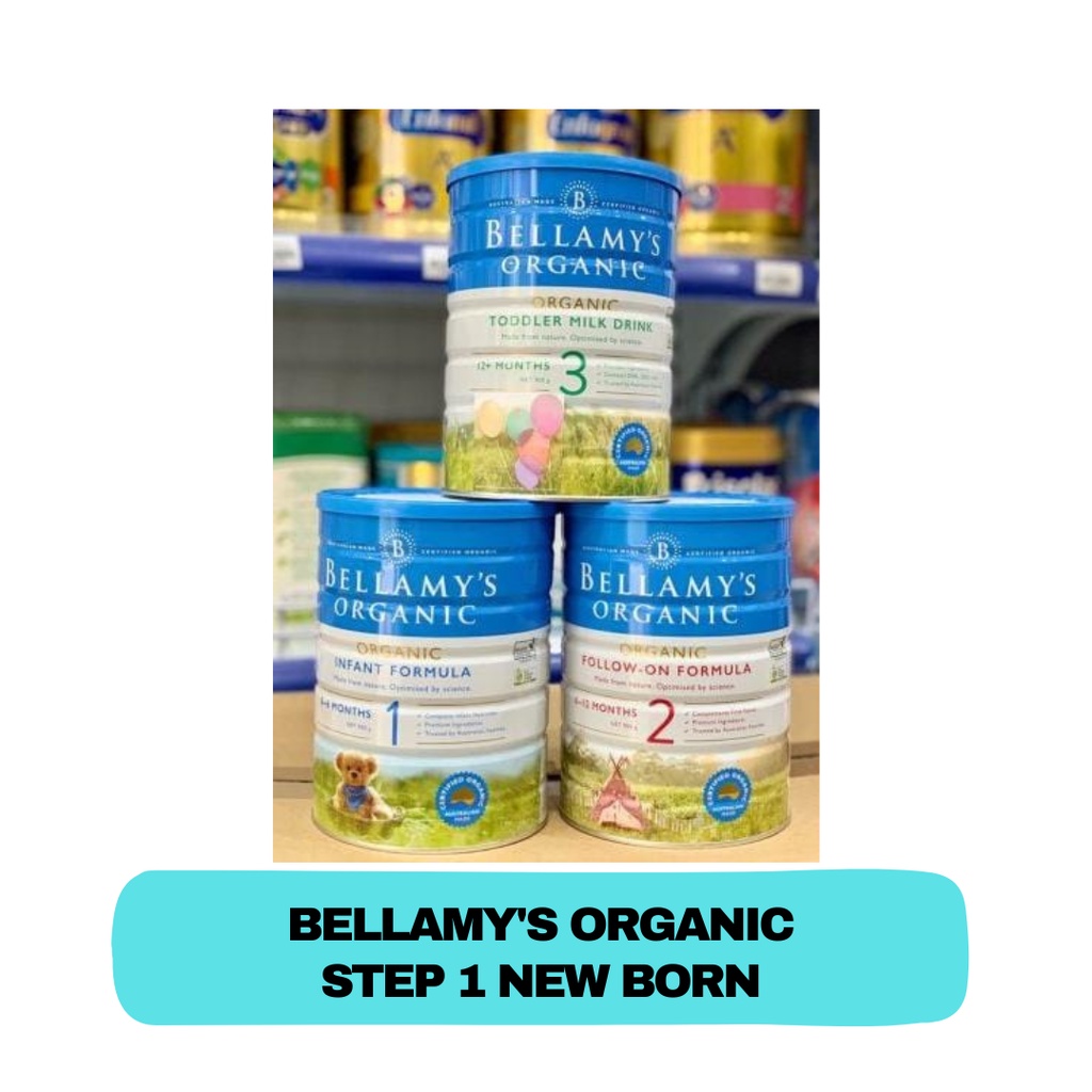Susu Bayi Formula Organik Bellamys Organic Step 1