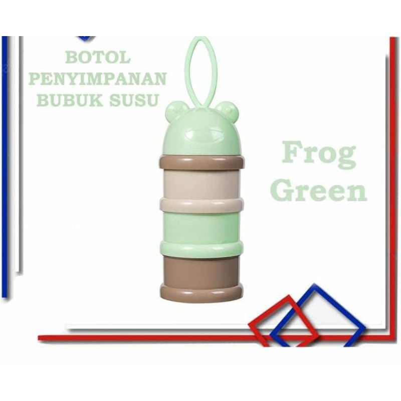 Dispenser Container Bubuk Susu Bayi / Botol Tempat Penyimpanan Bubuk Susu