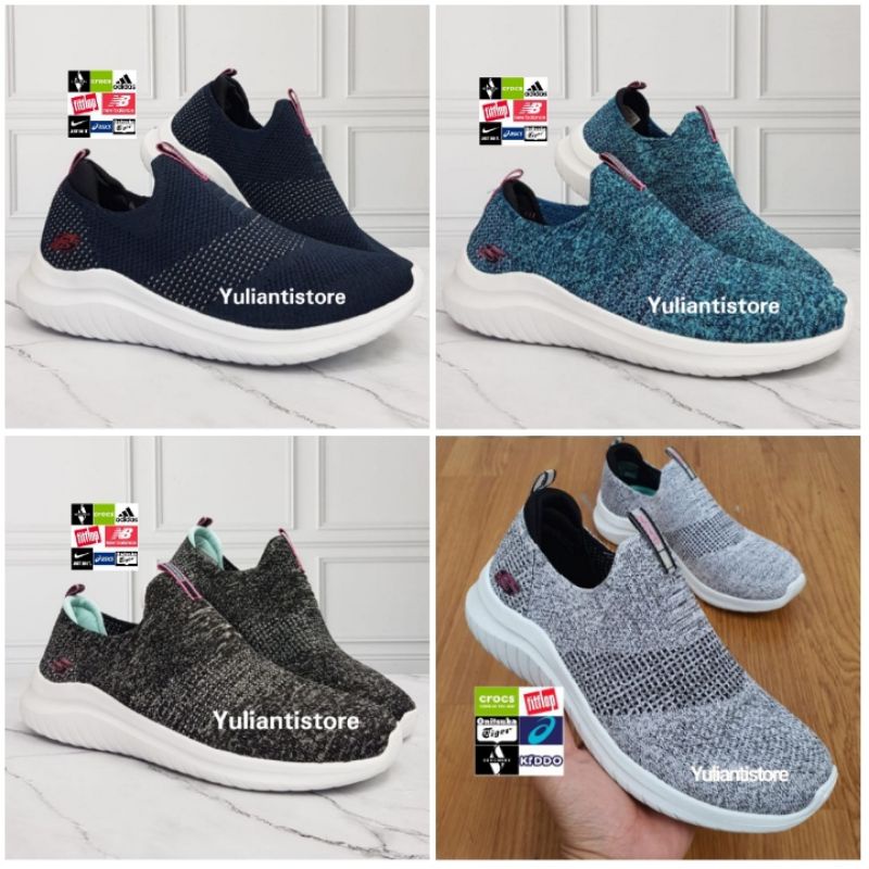 SEPATU SKECHERS WOMAN ULTRA FLEX DAZZLING