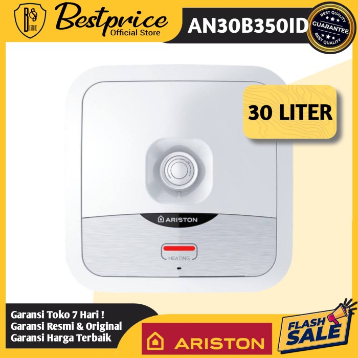 Jual WATER HEATER ARISTON 30 LITER AN2 30 B 350 ID PEMANAS AIR LOW WATT
