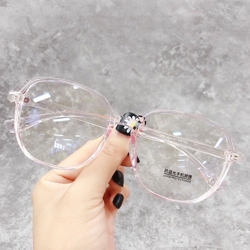 Lily Kacamata Anti-Cahaya Biru Pria Wanita Portabel Pelindung Mata Ultra Ringan Frame