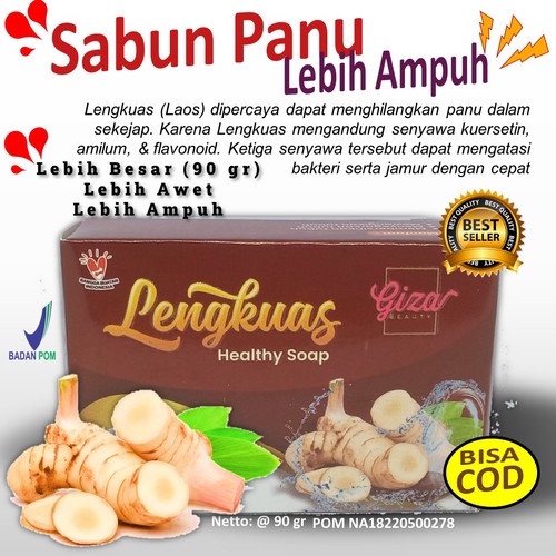 Sabun Penghilang Panu Ampuh Lengkuas Obat Panu Gatal Gatal Eksim