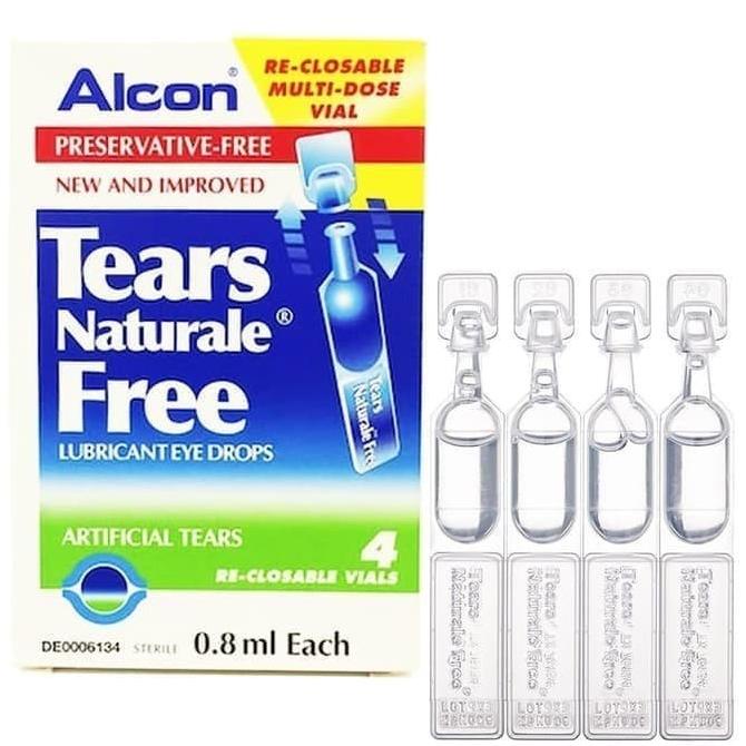 Alcon Tears Naturale Free / Artificial tears / Tetes Air mata buatan
