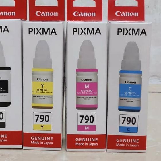 tinta canon GI 790 original g 1010/2010/3010/4010 BLAck - Hitam