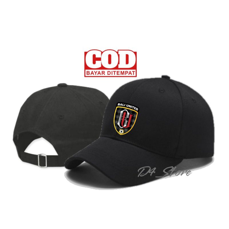 TERMURAH TOPI BASEBALL LOGO BALI UNITED/TOPI BASEBALL HARGA PROMO